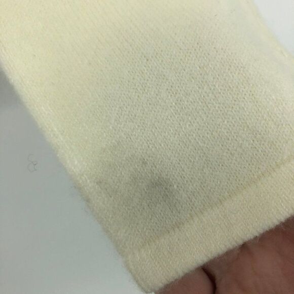 Vintage Designers Originals Lace Cardigan Sweater Button Up Cream Cottagecore SC - Picture 5 of 8